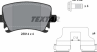 Колодки тормозные дисковые задние 2391401 от производителя TEXTAR