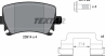 Колодки тормозные дисковые задние 2391402 от производителя TEXTAR