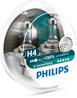 А/лампа Philips H4+130% 12V 60/55W P43T-38 X-Treme Vision (2шт)