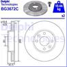 Bg3762_!диск торм. пер. nissan micra 1.0-1.5dci 03&gt