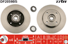 DF2059BS_диск тормозной задний! с подш.и кольц.ABS Citroen C3/C4 1.4-1.6 04gt