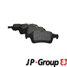 Колодки тормозные дисковые задние 1263700610 от фирмы JP GROUP