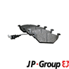 Колодки тормозные дисковые передние 1163601010 от фирмы JP GROUP