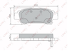 BD-7574 Колодки тормозные задние TOYOTA Avensis Verso 2.0-2.0D 01-09 / Previa 2.0D-2.4 00-06 / Alph...