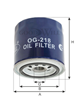 OG 218 Масляные фильтры ф-р масл. (Возможная замена OG 801)