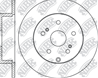 RN1201-NIBK_диск тормозной задний! Toyota Avensis 1.6-2.4/2.0D 03&gt