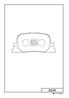[D2187] Kashiyama Колодки тормозные дисковые комплект на ось