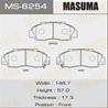 Колодки тормозные дисковые передние MS8254 от фирмы MASUMA