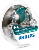 А/лампа Philips H4+130% 12V 60/55W P43T-38 X-Treme Vision (2шт)