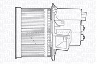 Мотор вентилятора отопителя (печки) Nuova Panda  500 -AC