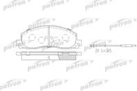 Колодки тормозные дисковые передние PBP414 от компании PATRON