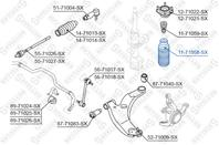 11-71058-SX_пыльник амортизатора переднего! Mazda
