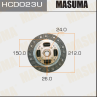 Диск сцепления Masuma 212*150*24*26.0 (1/10)