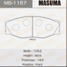 Колодки тормозные дисковые MS1157 от компании MASUMA