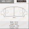 Колодки тормозные дисковые MS1267 от фирмы MASUMA