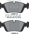 Колодки тормозные дисковые передние 2328702 от компании TEXTAR