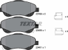 Колодки тормозные дисковые передние 2376802 от компании TEXTAR