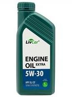Livcar engine oil extra 5w30 api sl/cf (1л)