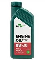 LIVCAR EURO ENGINE OIL 0W30 ACEA C2 API SN/CF  (1л)