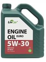 LIVCAR ENGINE OIL EURO 5W30 ACEA C2/3 API SN/CF (4л)