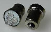 G18.5 (3LED) R10W светодиод WHITE 12 Volt 0.3W 15lm TM Nord YADA