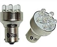 S25 (6LED) BAY15d 12V светодиод RED TM NORD YADA