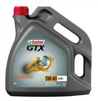 Castrol GTX 5W-40 A3/B4 4 л.