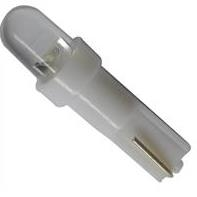 T5-01 (1LED) W1,2W Base:W2,0 х4,6d 12V 0.18W 4lm светодиод STANDARD WHITE (стандарт белый)		
