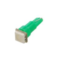 T5-02 (1SMD) W1,2W Base:W2,0 х4,6d 12V 0.1W светодиод GREEN (зеленый)		