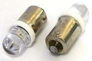 T8-03 (1LED)T4W (BA9S) свет-д STANDARD WHITE 12V 0.18W 4lm (стандартный белый,повт. ук.пов.)