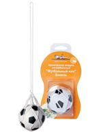 Ароматизатор подвесной игрушка "Футбольный мяч" ваниль