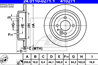 24.0110-0271.1_диск тормозной задний! rover mini one/cooper 1.6/1.4d 01&gt