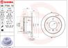 08.7724.10_диск торм. зад. ! mb sprinter  vw lt 95&gt