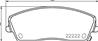P11041_колодки дисковые п.! Chrysler 300C 2.7/3.5/5.7 04&gt