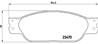 P36016_=731 10 !колодки дисковые п. Jaguar S-Type/XJ 6/XJ 8 2.5-4.2i/2.7D 02&gt