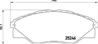 Колодки тормозные TOYOTA HILUX 08- передние