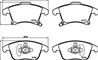 Колодки тормозные дисковые передние P24173 от компании BREMBO