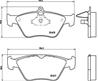 P59019_ GDB1166 571530B !колодки дисковые п.Opel
