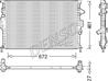 Chlodnica silnika ford kuga i 2.5 03.09-