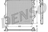 DRM50048_радиатор охлаждения!Toyota Land Cruiser J120 4.0i 03&gt
