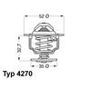 Термостат (92градус) Ford Mondeo 1.6/1.8 16V/1.8D/TD/Transit /2.5TD 91-&gt