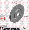 Диск тормозной mb w176/c117/x117/x156 13- перед.вент.coat z
