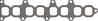 X86878-01_прокладка коллектора впускного! Opel Co
