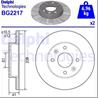 [BG2217] Delphi Комплект 2 шт. Диск тормозной переднийпередний