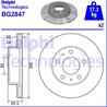 [BG2847] Delphi Диск тормозной передний комплект 2 шт.