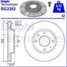 BG2282_диск тормозной передний! Renault Clio/Megane/R19 1.4-1.9TD 83&gt