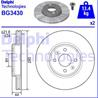 [bg3430] delphi комплект 2 шт. диск тормозной передний