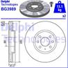 [BG3989] Delphi Диск тормозной OPEL Astra H  в комплекте 2 шт.