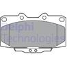 Тормозные колодки передние комплект TOYOTA YARIS 1.8 09.17-
