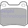 [LP915] DELPHI Колодки торм. Re MB W124  W201  W203задние комплект на ось